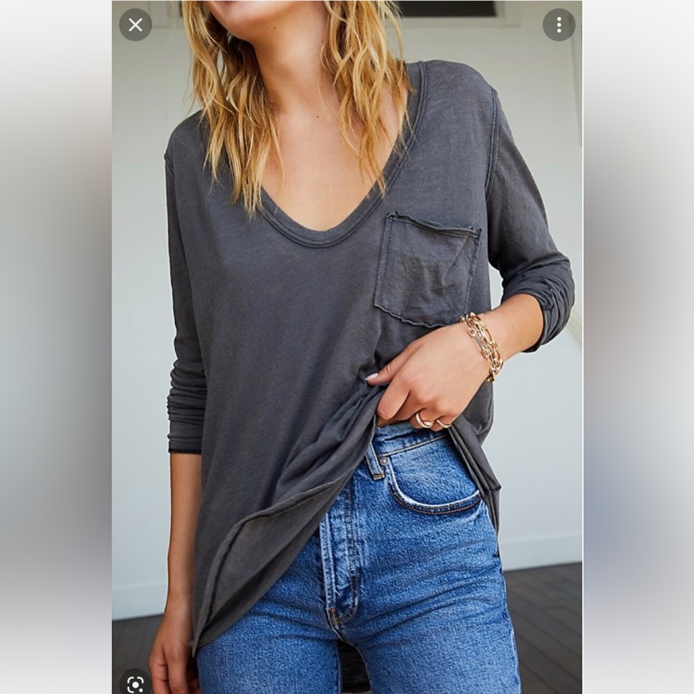 Free People Oversize Tee